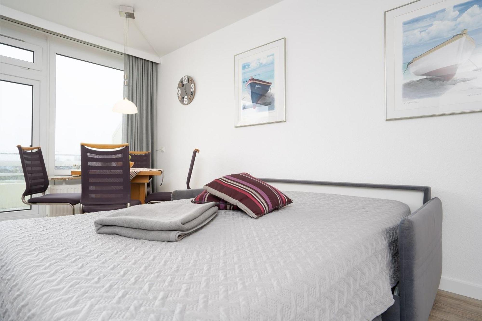 Ferienwohnung Luv und Lee mit Balkon im Haus Belvedere Grömitz Exterior foto