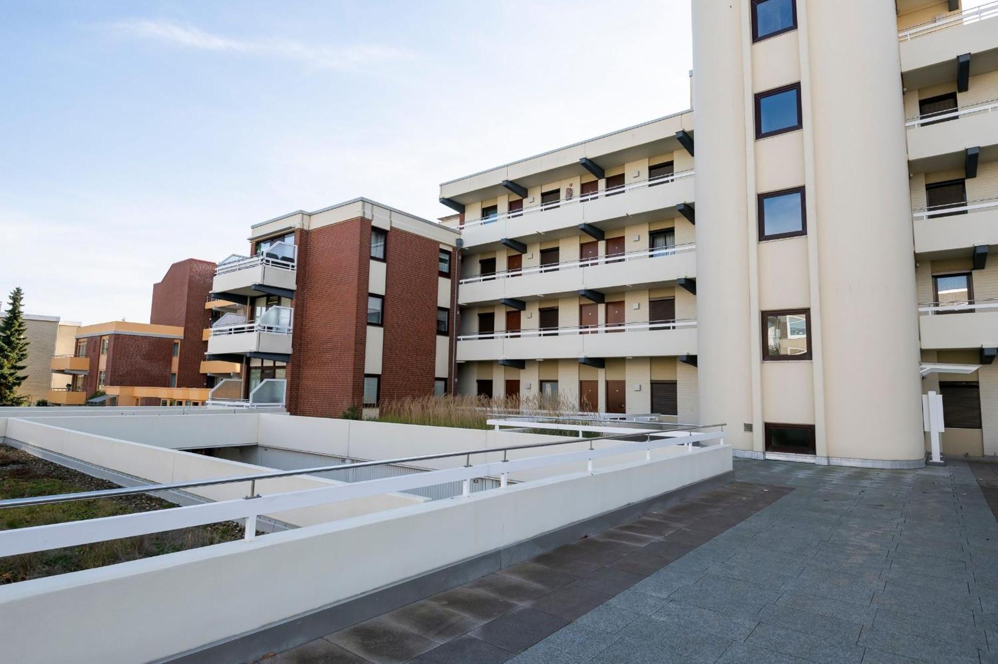 Ferienwohnung Luv und Lee mit Balkon im Haus Belvedere Grömitz Exterior foto