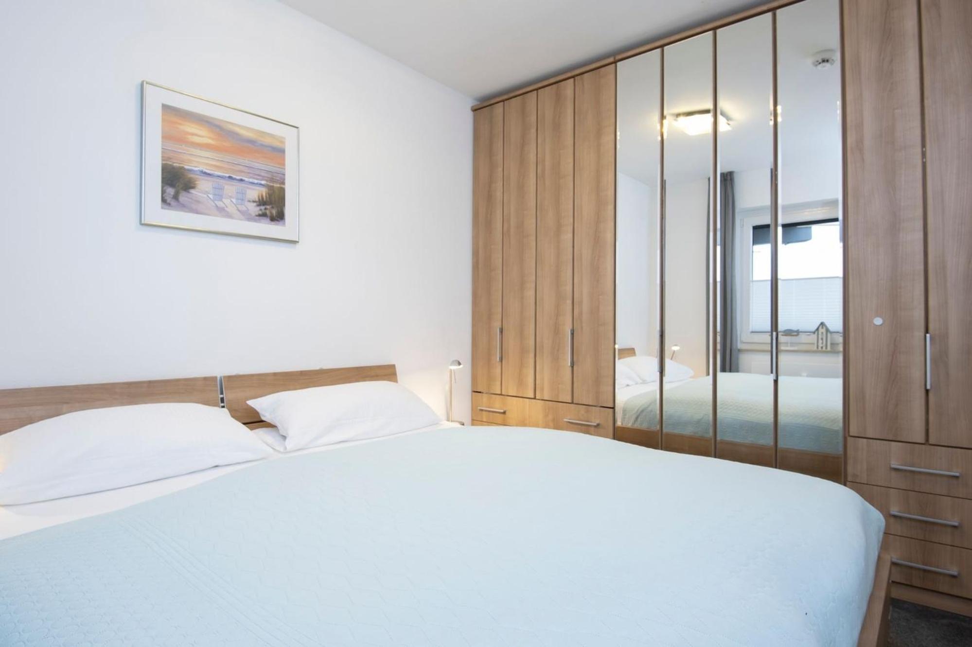 Ferienwohnung Luv und Lee mit Balkon im Haus Belvedere Grömitz Exterior foto
