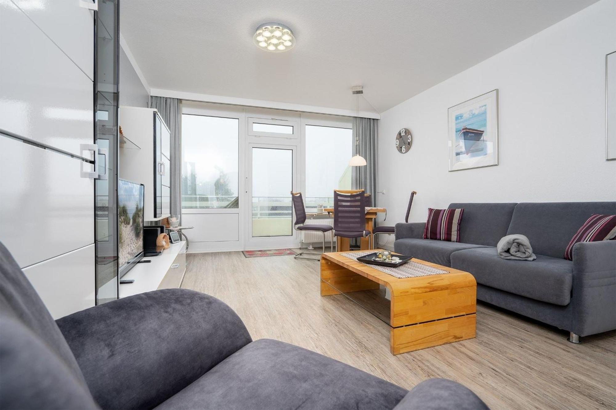 Ferienwohnung Luv und Lee mit Balkon im Haus Belvedere Grömitz Exterior foto