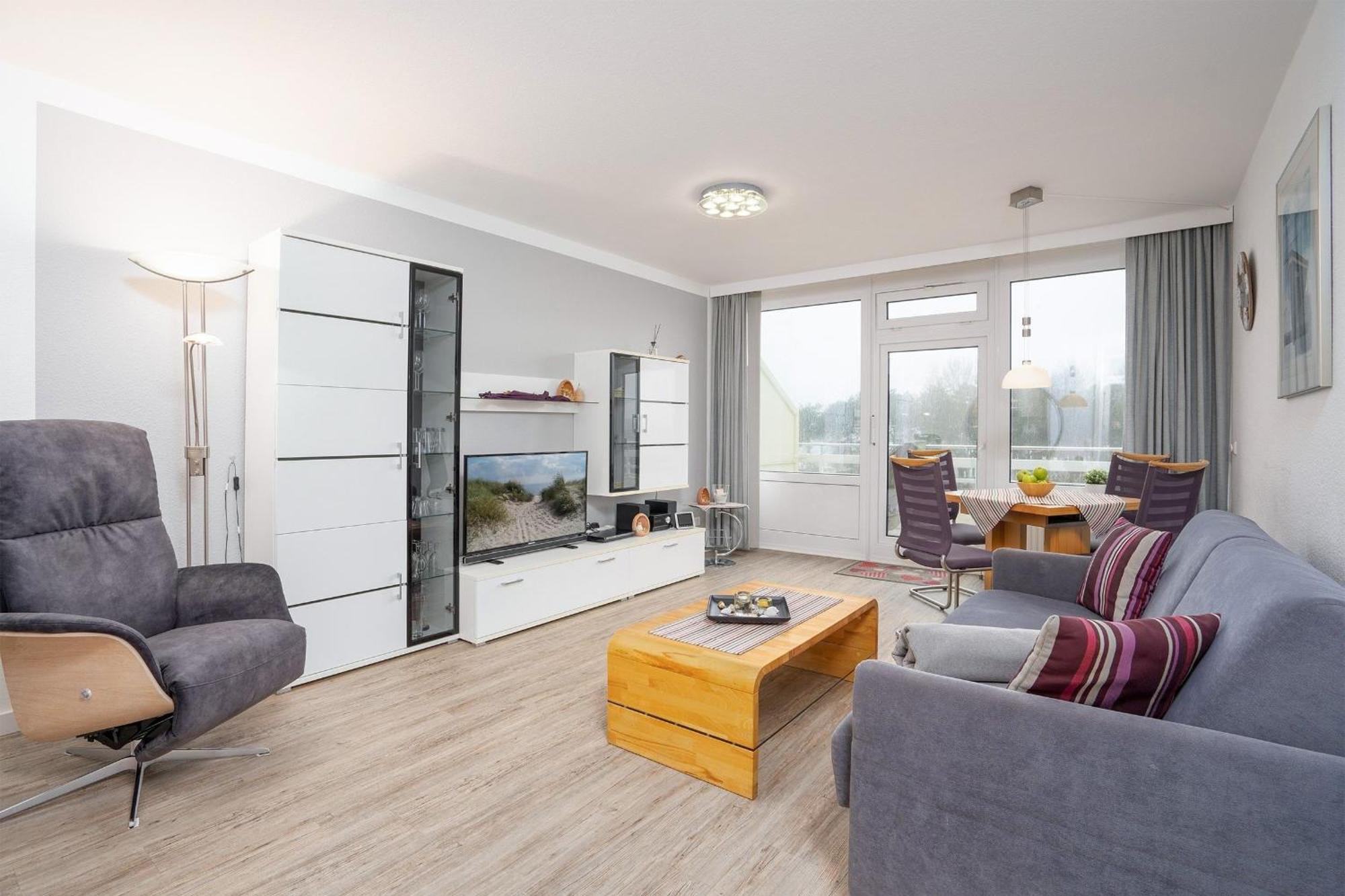 Ferienwohnung Luv und Lee mit Balkon im Haus Belvedere Grömitz Exterior foto